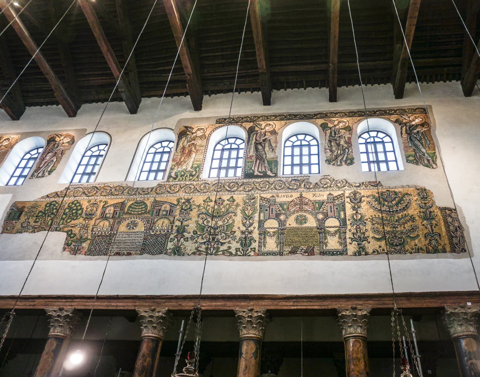 Mosaic North Wall