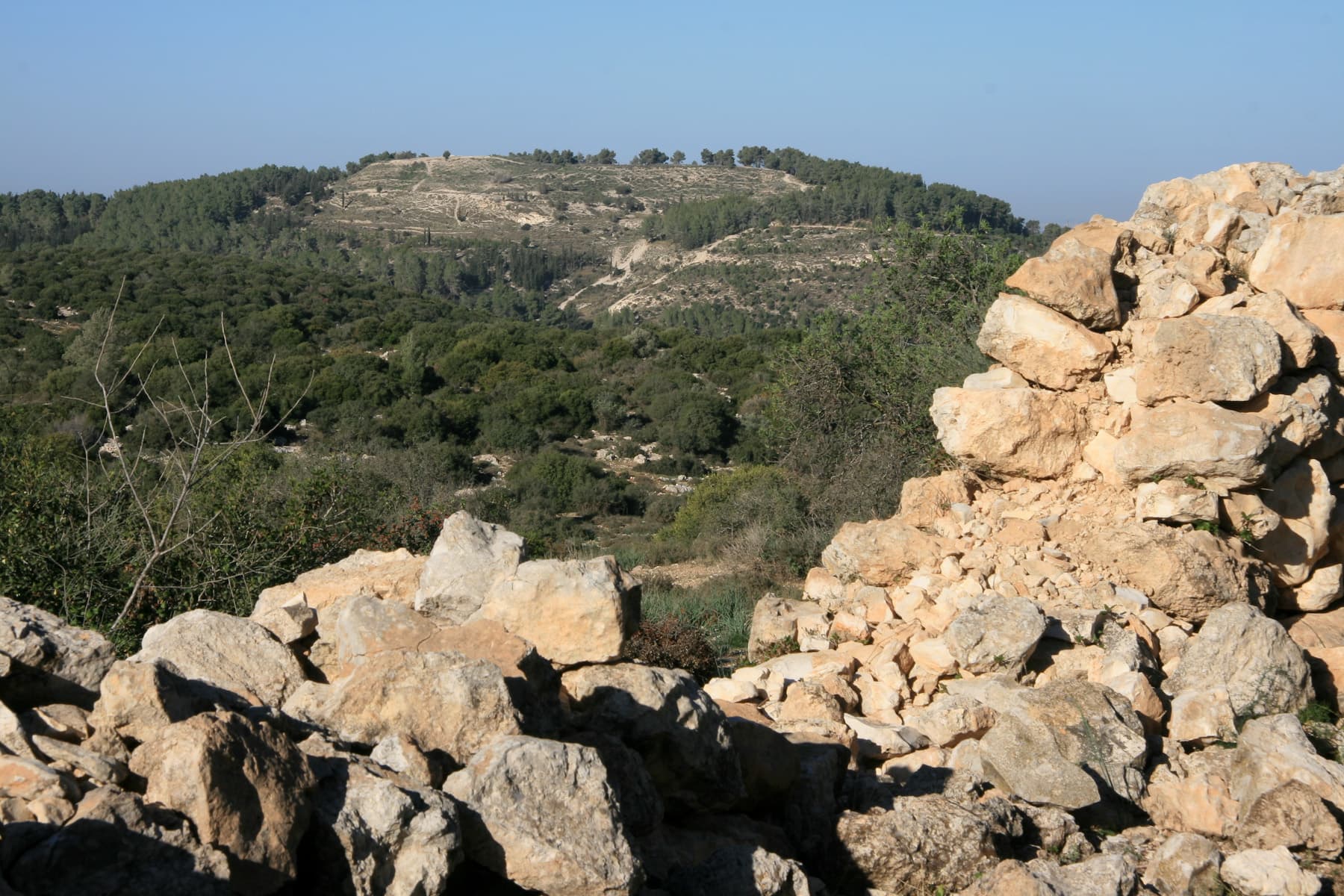 View to Azekah