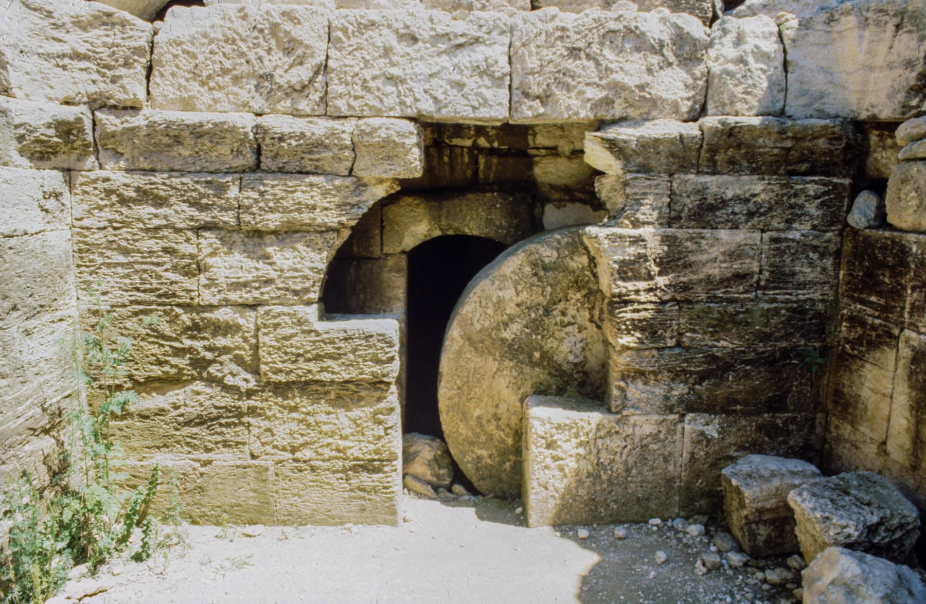 Rolling Stone Tomb — Khirbet Midras.