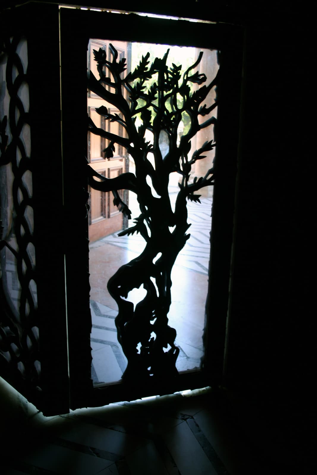 Wrought Iron Door