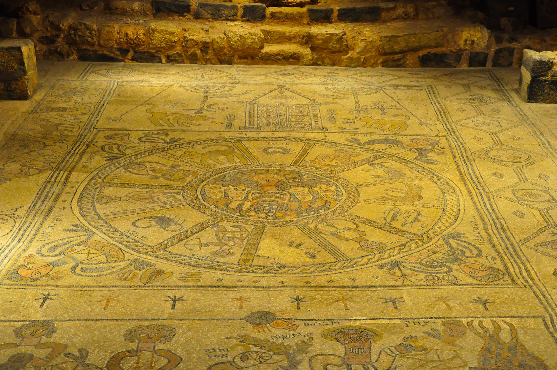 Zodiac And Torah Ark