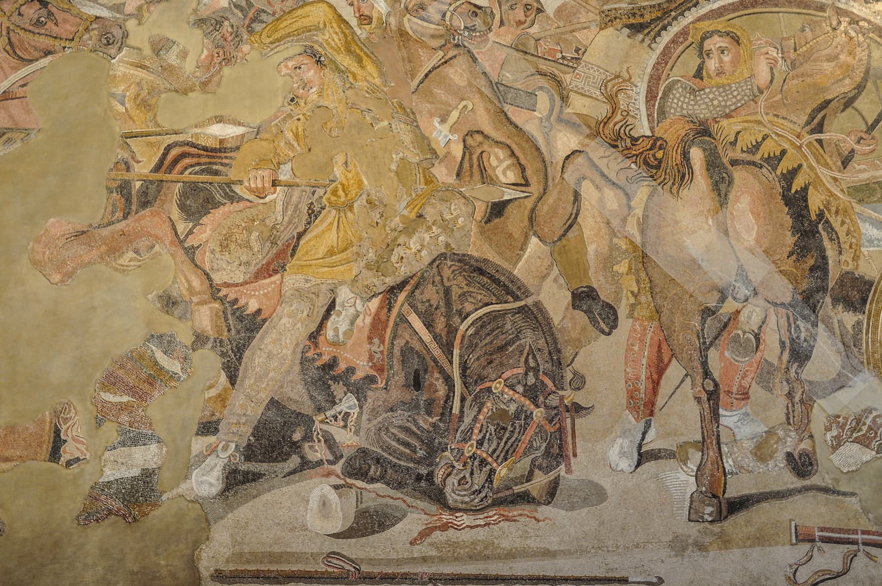 Dying Rider and Horse