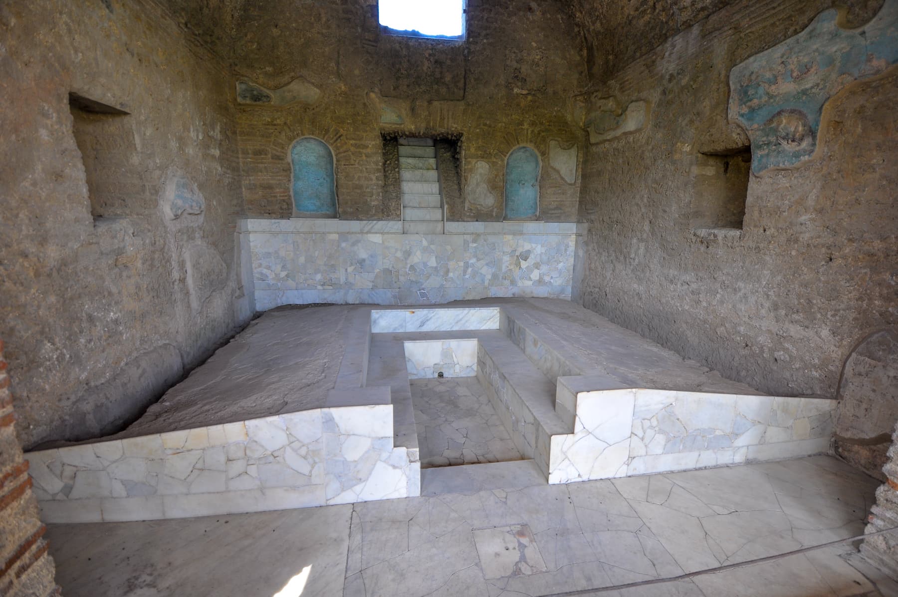 Triclinium With Waterfall