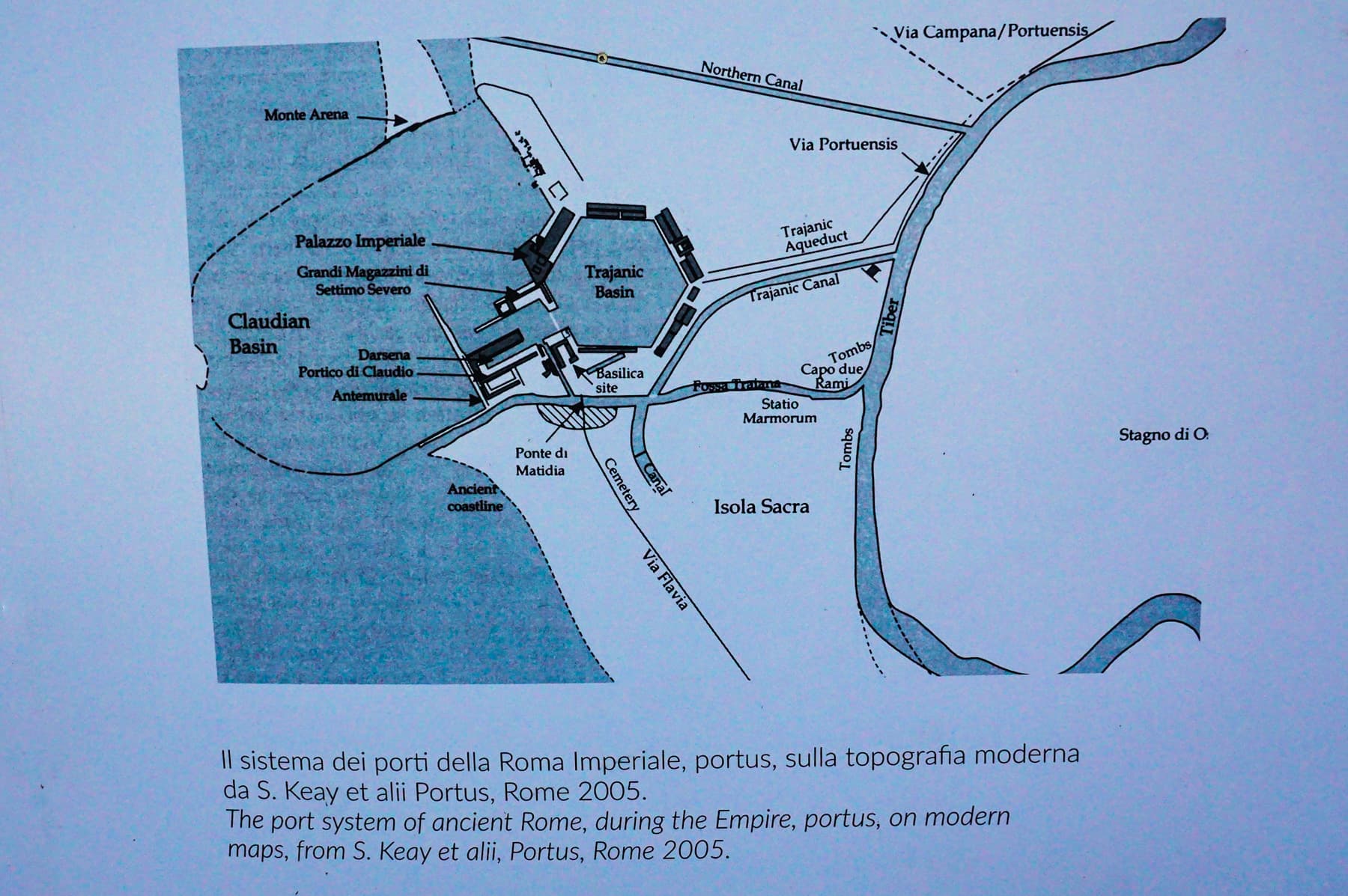 Map or image for Portus - the Harbor of Rome
