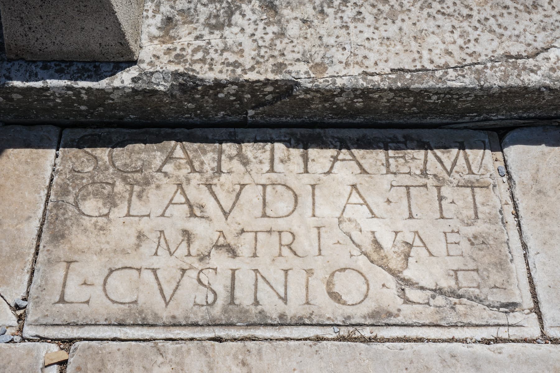 Latin Inscription 1