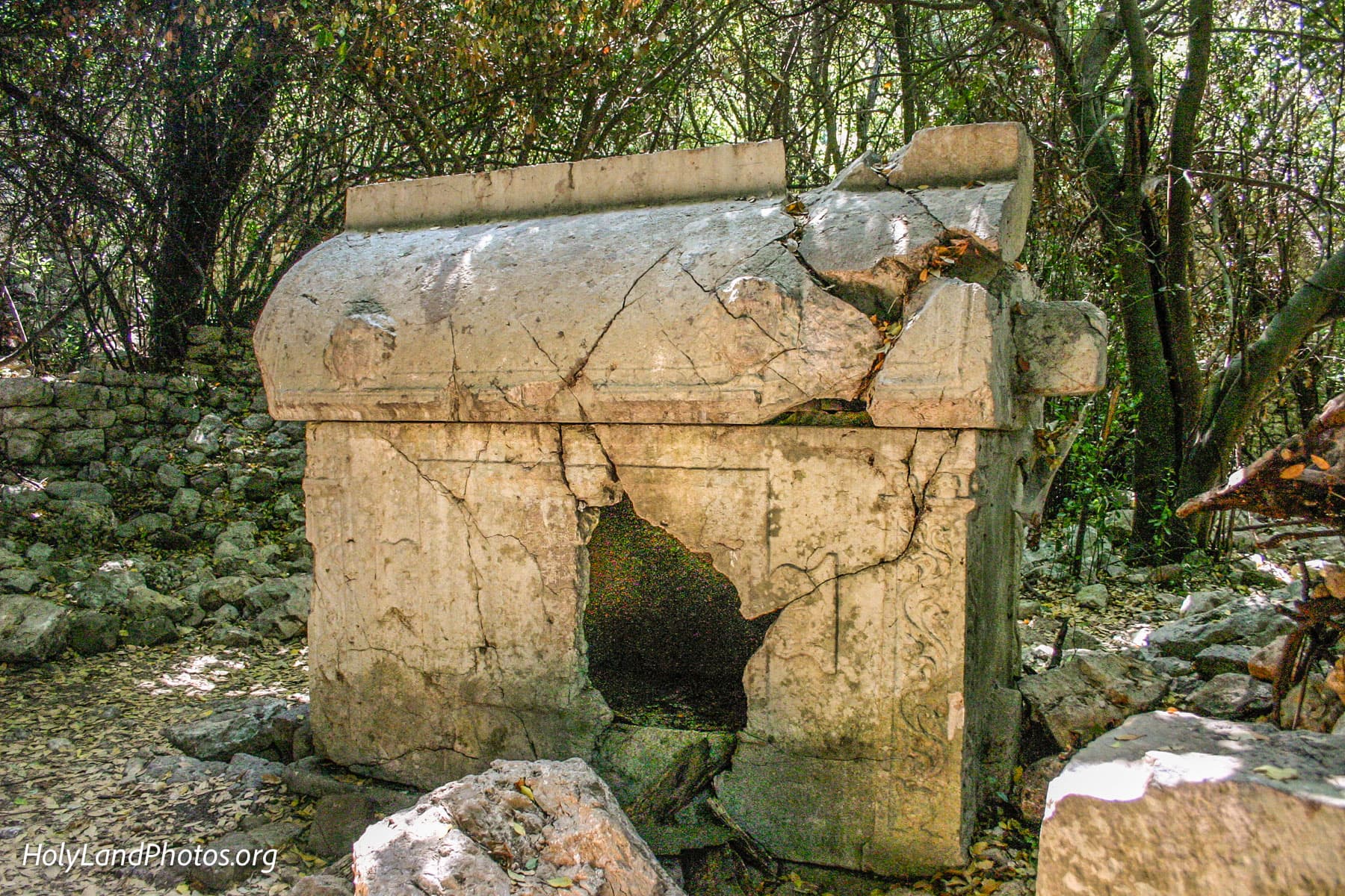 Sarcophagus in the Cemetery
