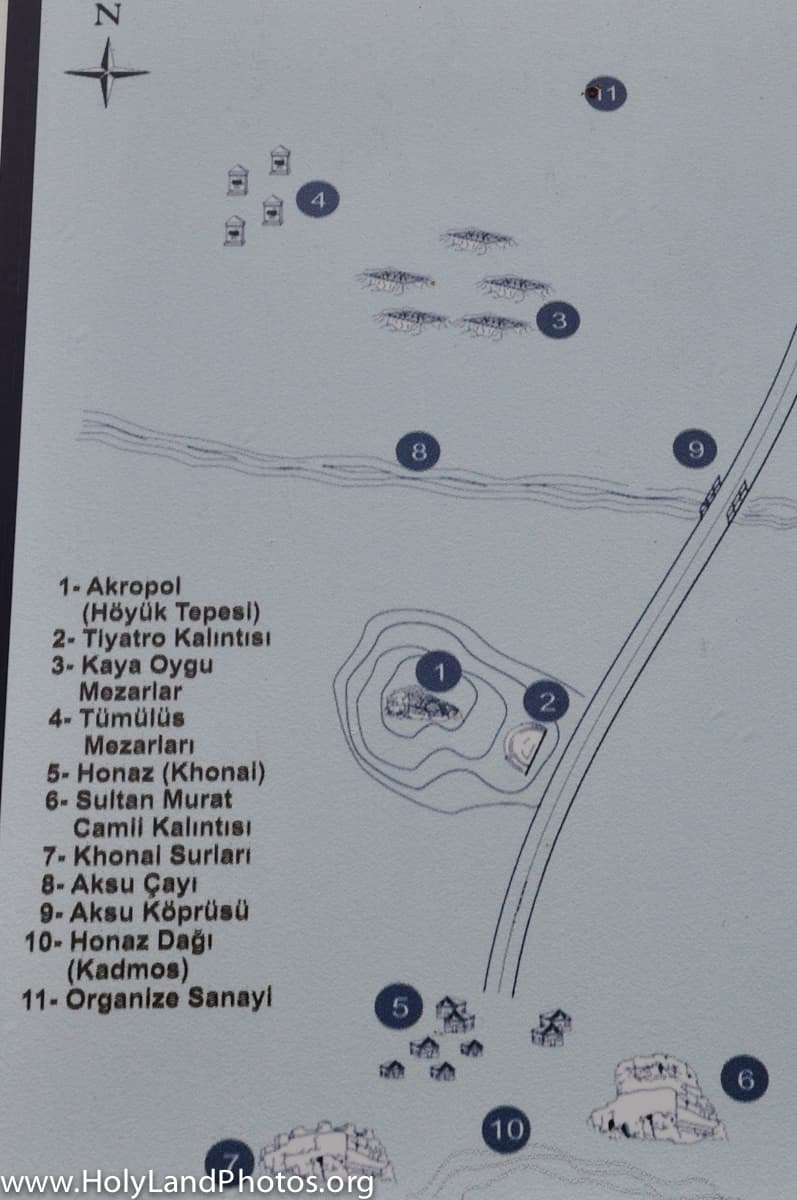 Plan of Colossae