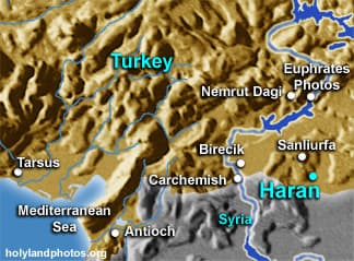 Map or image for Haran