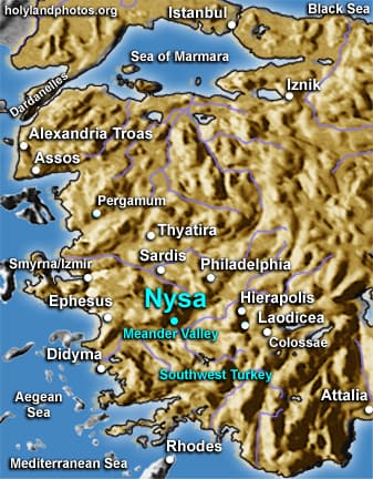 Map or image for Nysa