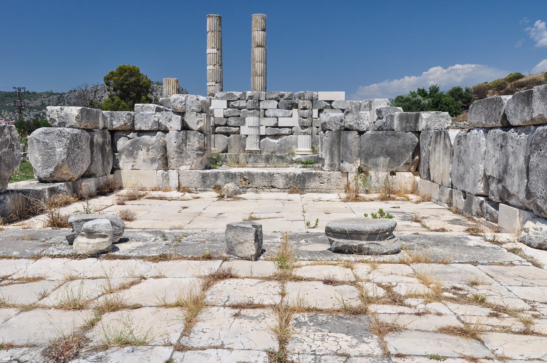 Temple of Leto Interior
