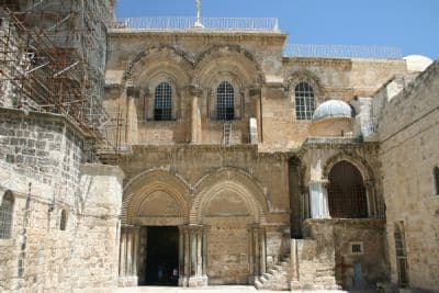 Map or image for 5 Churches of Jerusalem (folder)