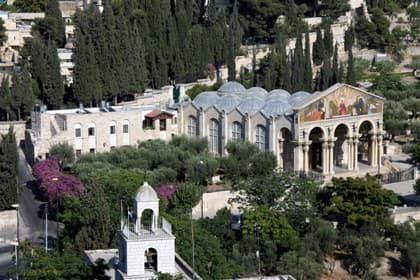 Map or image for Gethsemane