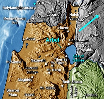 Map or image for Arbel Cliffs