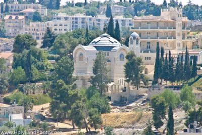 Map or image for Palace of Caiaphas? St. Peter in Gallicantu