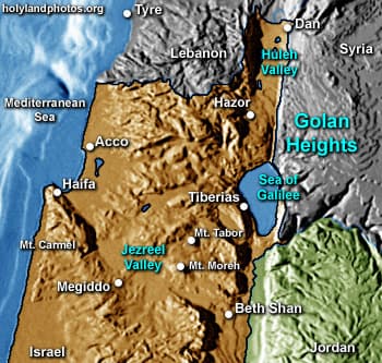 Map or image for Golan/Bashan Views