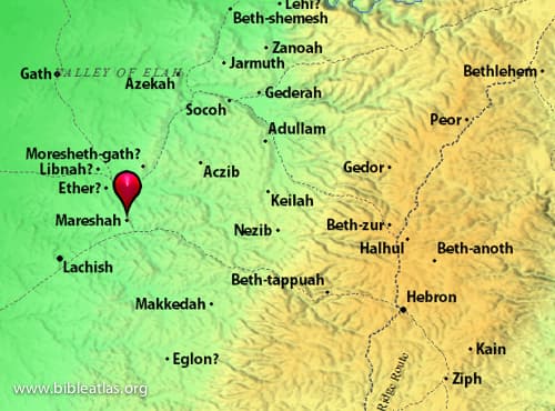 Map or image for Maresha - Marisa (Beth Guvrin)