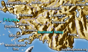 Map or image for Priene General